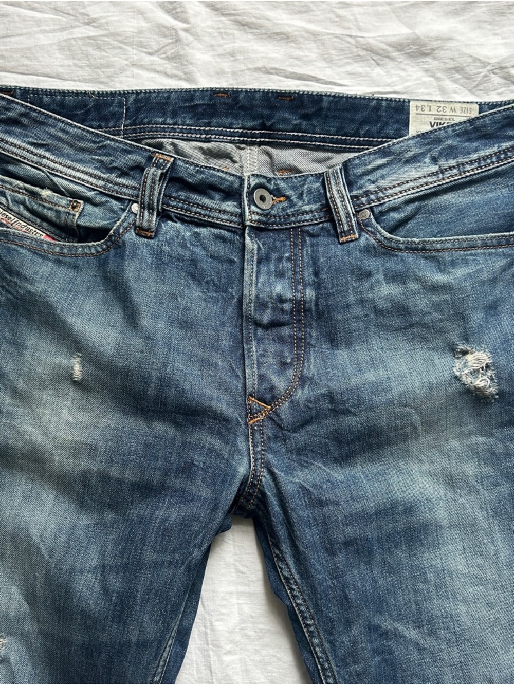 Vintage Y2K Diesel Men's Viker Jeans